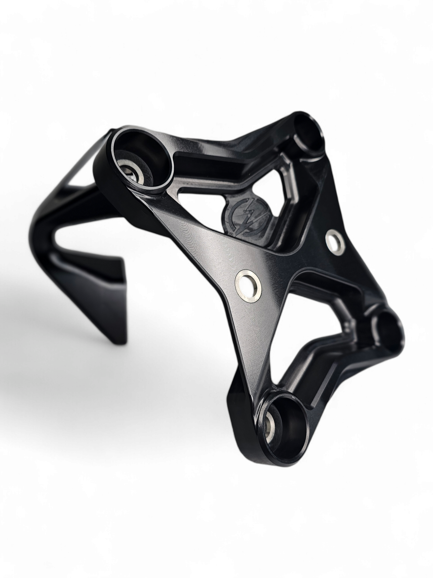 Can Am X3 Maverick 6 Bolt EOD XL Radius Rod Plate with Tow Hook (2017-Current) - Black RRP210012XL | Off-Road Accessory for Trail Riding & Dune Bashing