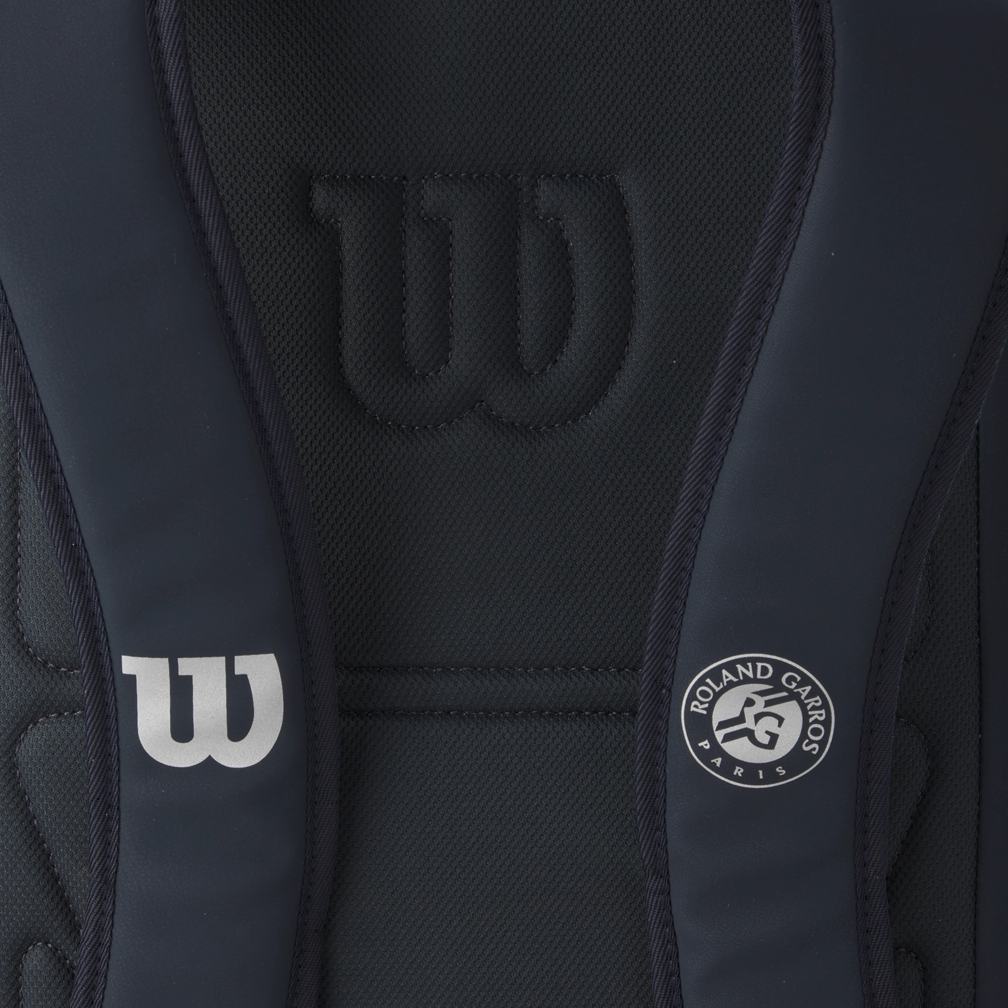 Wilson Roland Garros Session Soiree Tennis Backpack - Lightweight Durable Sports Bag for Men & Women - Perfect for Tennis Matches, Gym, School & Travel