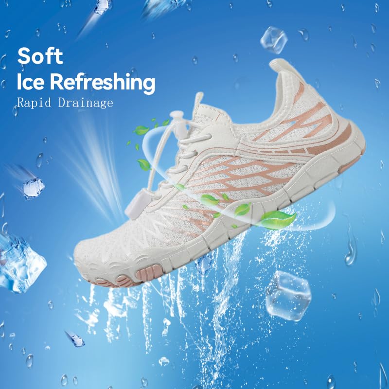 Kids Water Shoes for Girls & Boys - Barefoot Swim Shoes for Pool, Beach, and Outdoor Adventures - Essential Gear for Toddlers and Big Kids