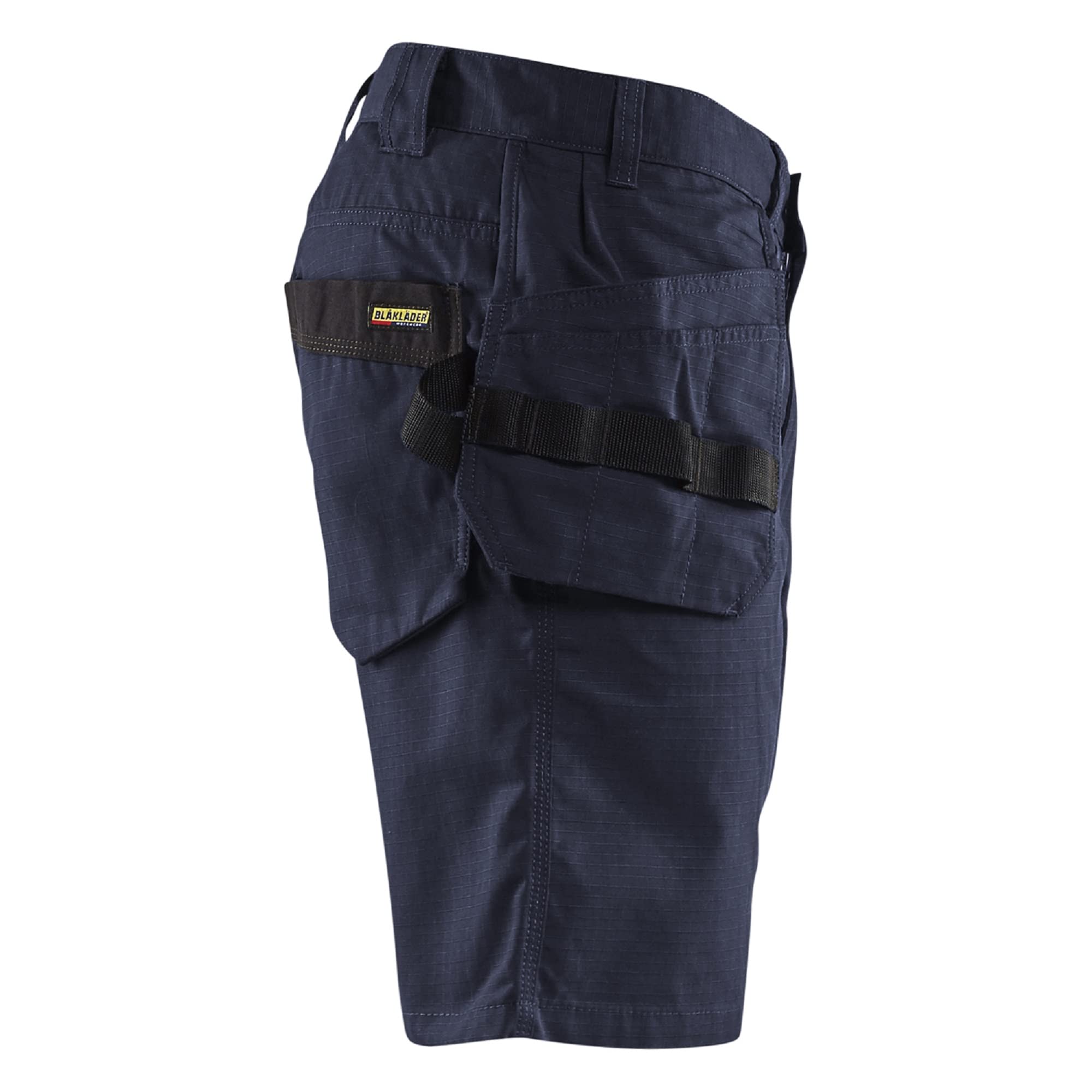BLÅKLÄDER Men's Ripstop Breathable Stretch Work Shorts with Utility Pockets - Durable & Comfortable for Construction, Landscaping & Outdoor Activities