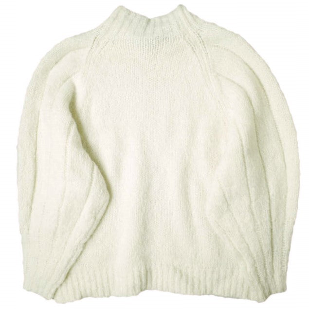 3.1 Phillip Lim Alpaca Wool Oversized Knit Sweater for Women - XS Size | Soft & Cozy Winter Pullover | Perfect for Casual Outings & Holiday Gatherings