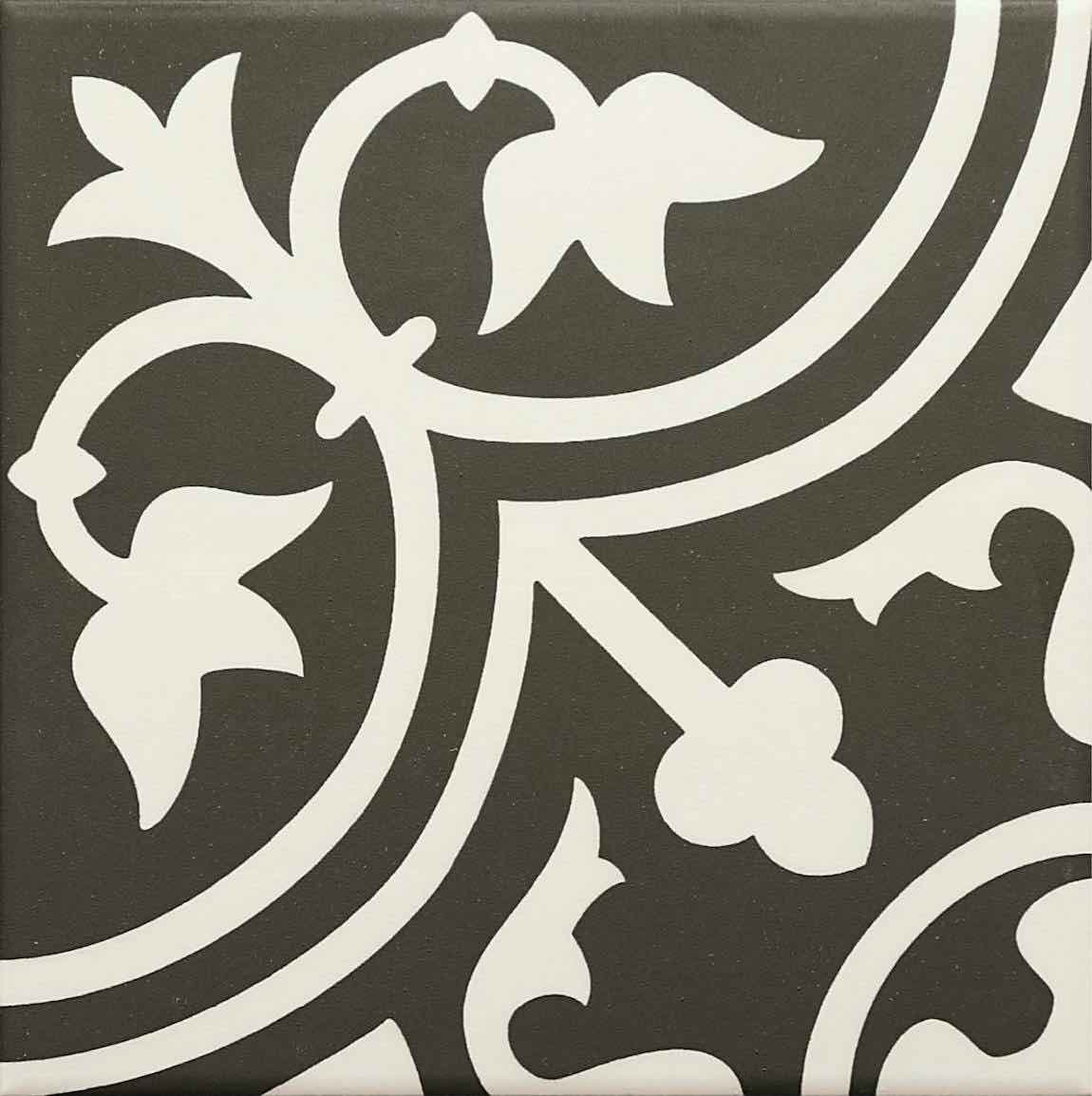 Jazz Patterned Porcelain Tile 8x8 - Decorative Outdoor Flooring for Backyard, Patio & Garden Landscaping