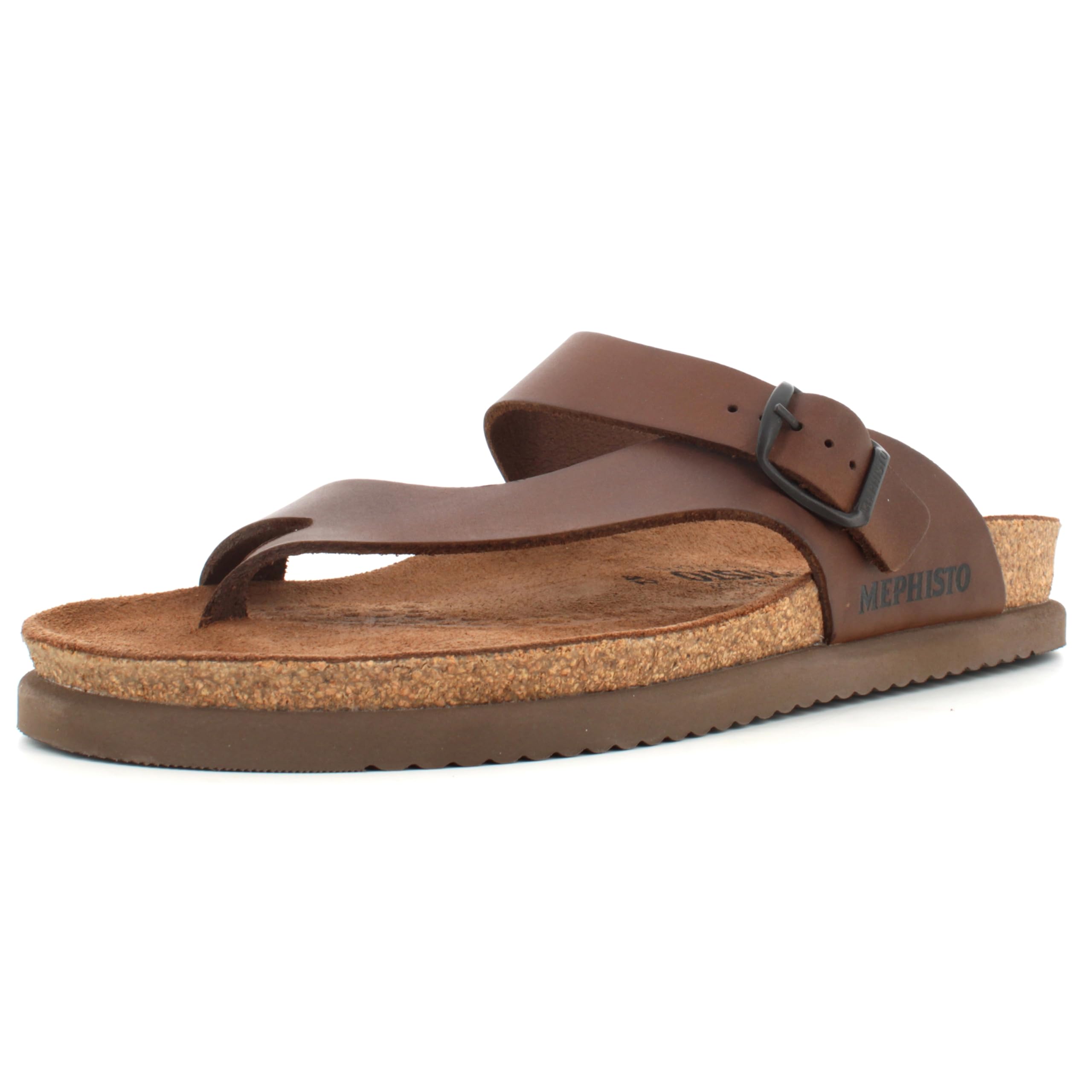 Mephisto Niels Men's Comfortable Leather Sandals - Breathable & Supportive Walking Shoes for Travel, Beach & Casual Wear