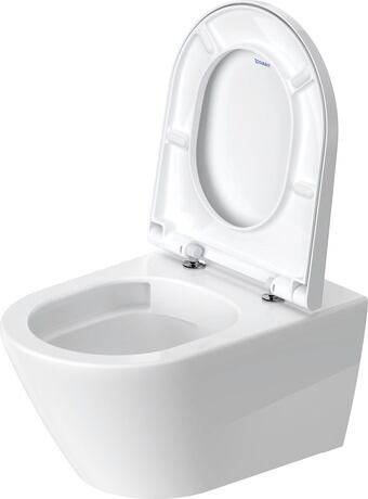 Duravit D Neo Wall Mount Rimless Toilet Bowl 2577090092 - Modern Space-Saving Bathroom Design for Small Homes & Apartments