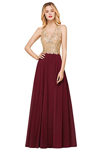 Golden+burgundy Without Pearls