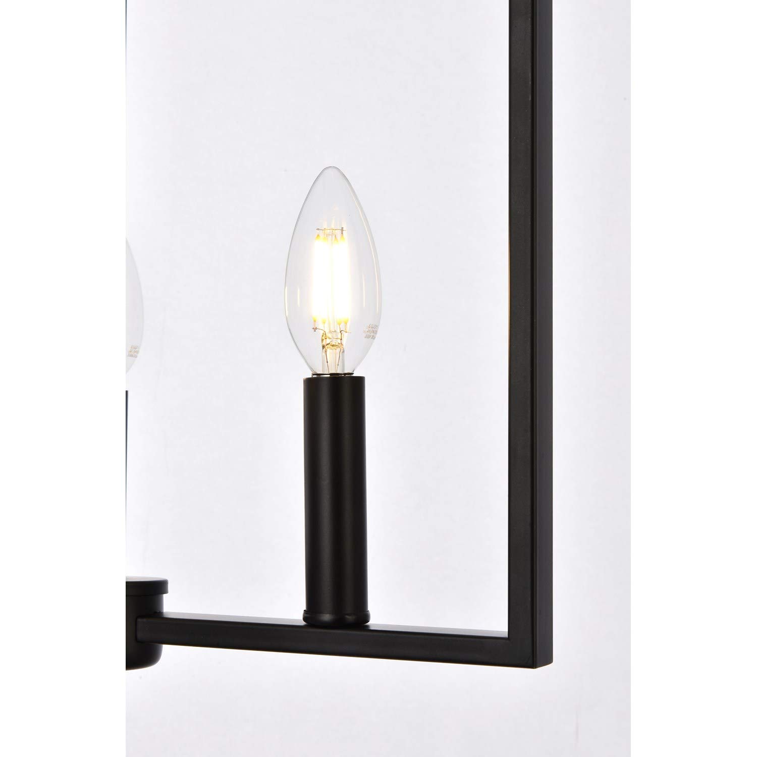 Vino 3-Light Black Pendant Lighting Fixture - Perfect for Kitchen Island, Dining Room, and Entryway Lighting