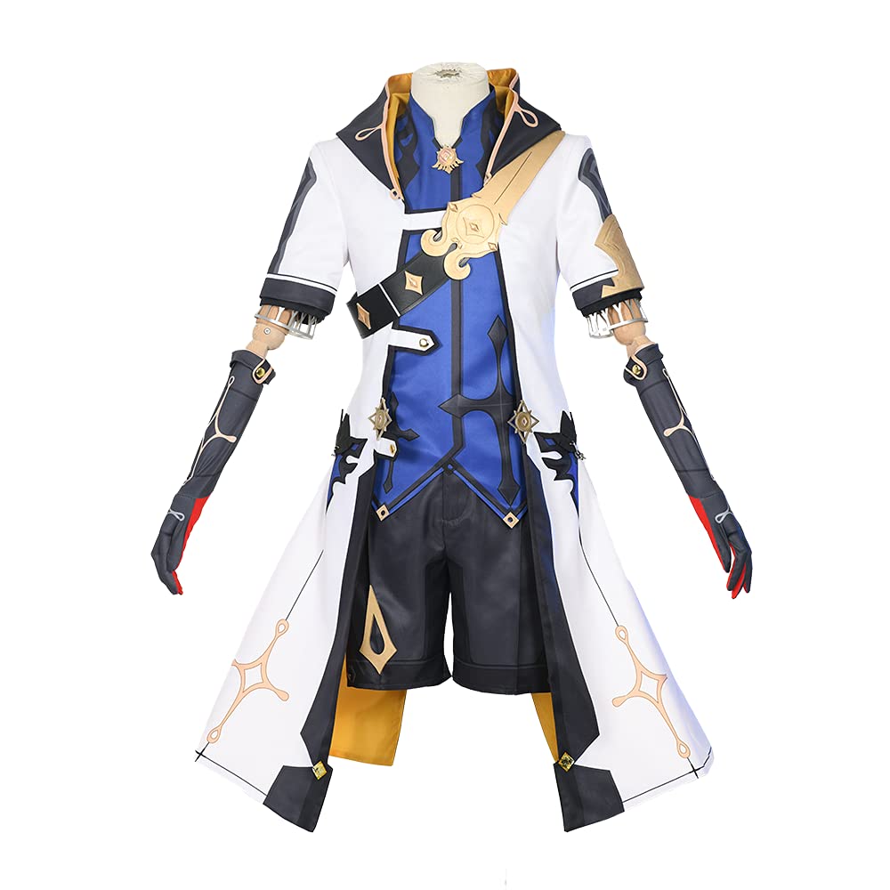 Genshin Impact Cosplay Costume with Wig - Official Game Character Outfit for Halloween, Anime Conventions & Role Play | Perfect for Fans & Collectors