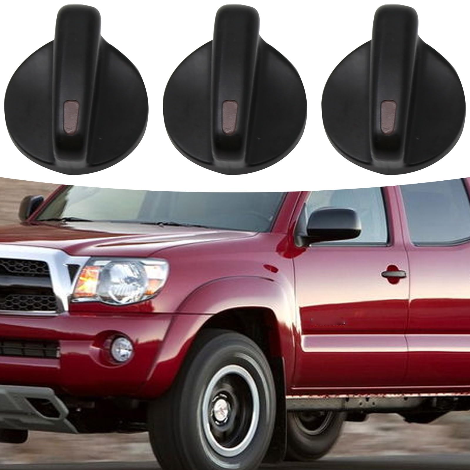 Replacement Climate Control Knob 55905-35310 for Toyota Tacoma 2001-2004 & 4Runner 2000-2002 - A/C Temperature & HVAC Fan Control Button - Perfect for Car Interior Repair and Climate System Maintenance