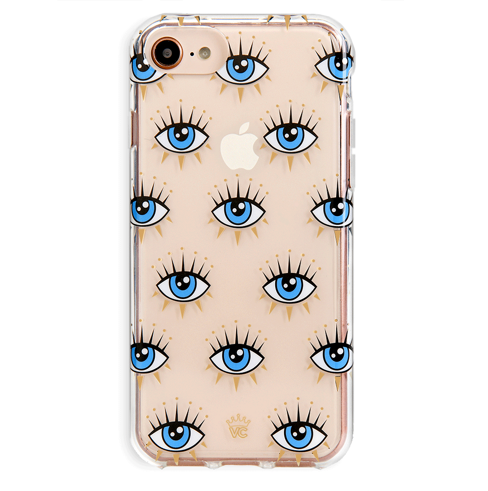 Evil Eye Protection iPhone Case - Stylish & Durable Phone Cover for iPhone 13/14/15 Pro Max - Perfect for Travel, Daily Use & Gift Giving