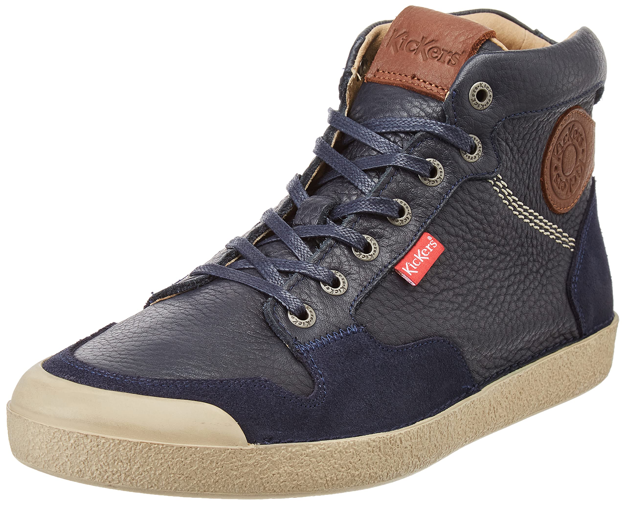 Kickers Men's Sneakers - Lightweight Comfortable Casual Shoes for Walking, Running & Gym | Breathable Mesh Fabric with Cushioned Insoles | Perfect for Daily Wear, Workouts & Outdoor Activities