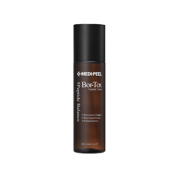 Medi Peel Bor Tox Peptide Toner for Hydration & Anti-Aging - Korean Skincare for Dry & Sensitive Skin | Perfect for Daily Use & Nighttime Routine