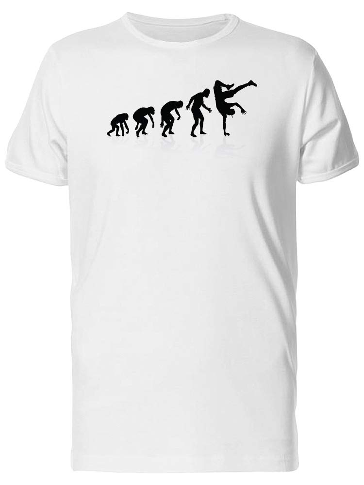 B-Dancer Tee Men's White - Premium Cotton Crew Neck T-Shirt for Streetwear & Casual Outfits