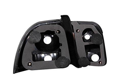 HEADLIGHTSDEPOT Replacement Tail Lights for 1996-1997 Honda Accord - Left & Right Pair - Durable LED Brake Lights for Improved Night Visibility - Perfect for Daily Commuting & Road Trips