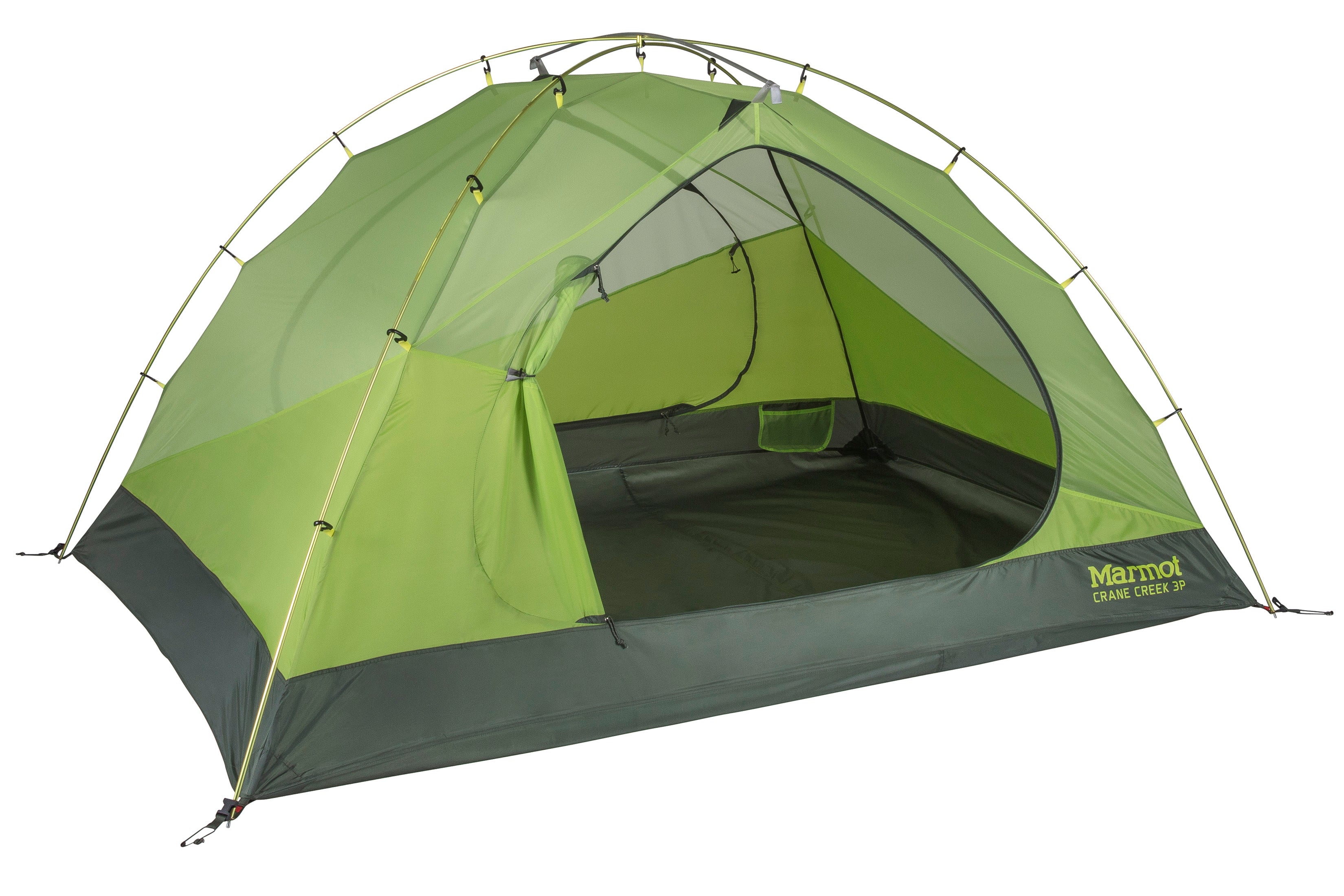 Marmot Crane Creek 3-Person Tent - Lightweight Waterproof Backpacking Tent for Camping, Hiking & Outdoor Adventures