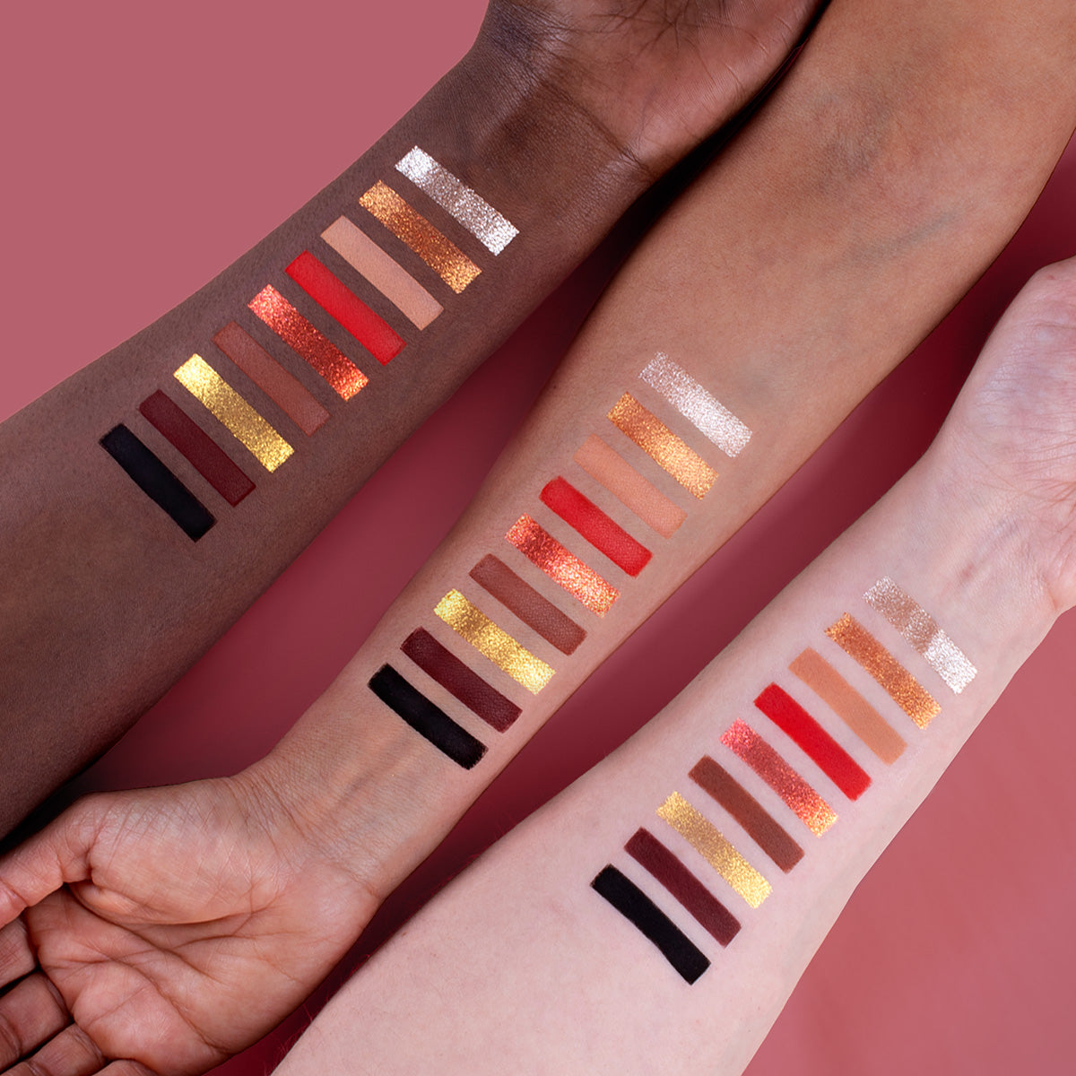 Avatar The Last Airbender Fire Nation Eyeshadow Palette - 12 Highly Pigmented Shades for Dramatic & Everyday Makeup Looks | Perfect for Cosplay, Halloween & Themed Parties