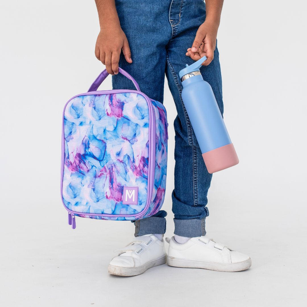 MontiiCo Large Insulated Lunch Bag for Women & Men - Leakproof Cooler Tote for Work, School, Picnics & Outdoor Activities | Aurora Design