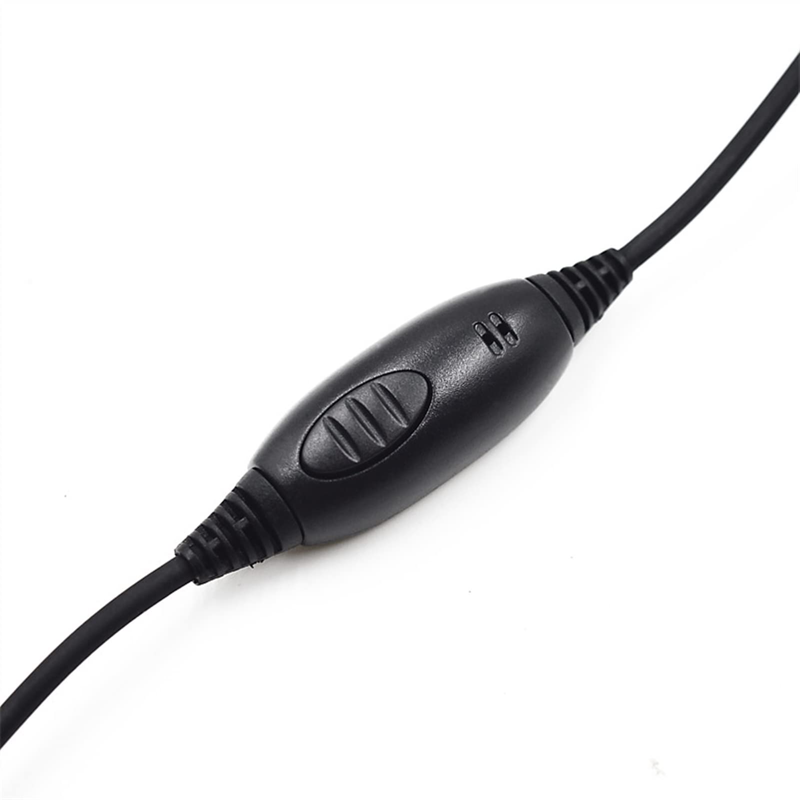 ARSMI 1 Pin Arm Microphone Earpiece Headset with PTT Button - Compatible with Motorola Walkie-Talkies - Portable Two-Way Radio Communication for Security, Construction & Outdoor Adventures