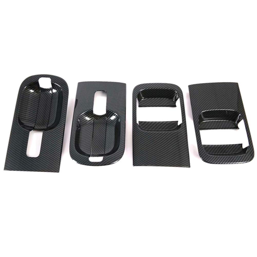 ASHDelk ABS Car Door Handle Bowl Cover Trims 4pcs - Compatible with Hyundai Grand Starex/i800/H-1 iMax/Ram H100 Van/Wagon (2008-2020 Models) - Durable Exterior Accessories for Enhanced Vehicle Protection & Style