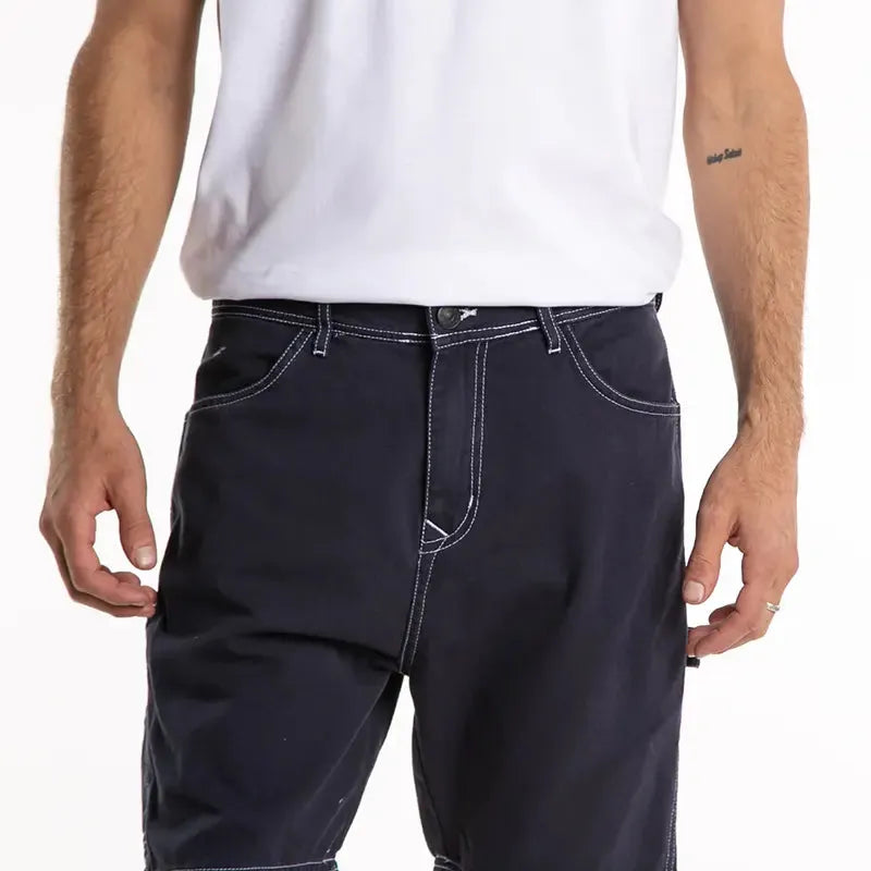 Bermuda Rusty Bayworker Ws Azul - Durable Men's Work Shorts for Construction, Landscaping & Outdoor Labor | Comfortable & Breathable for Hot Weather