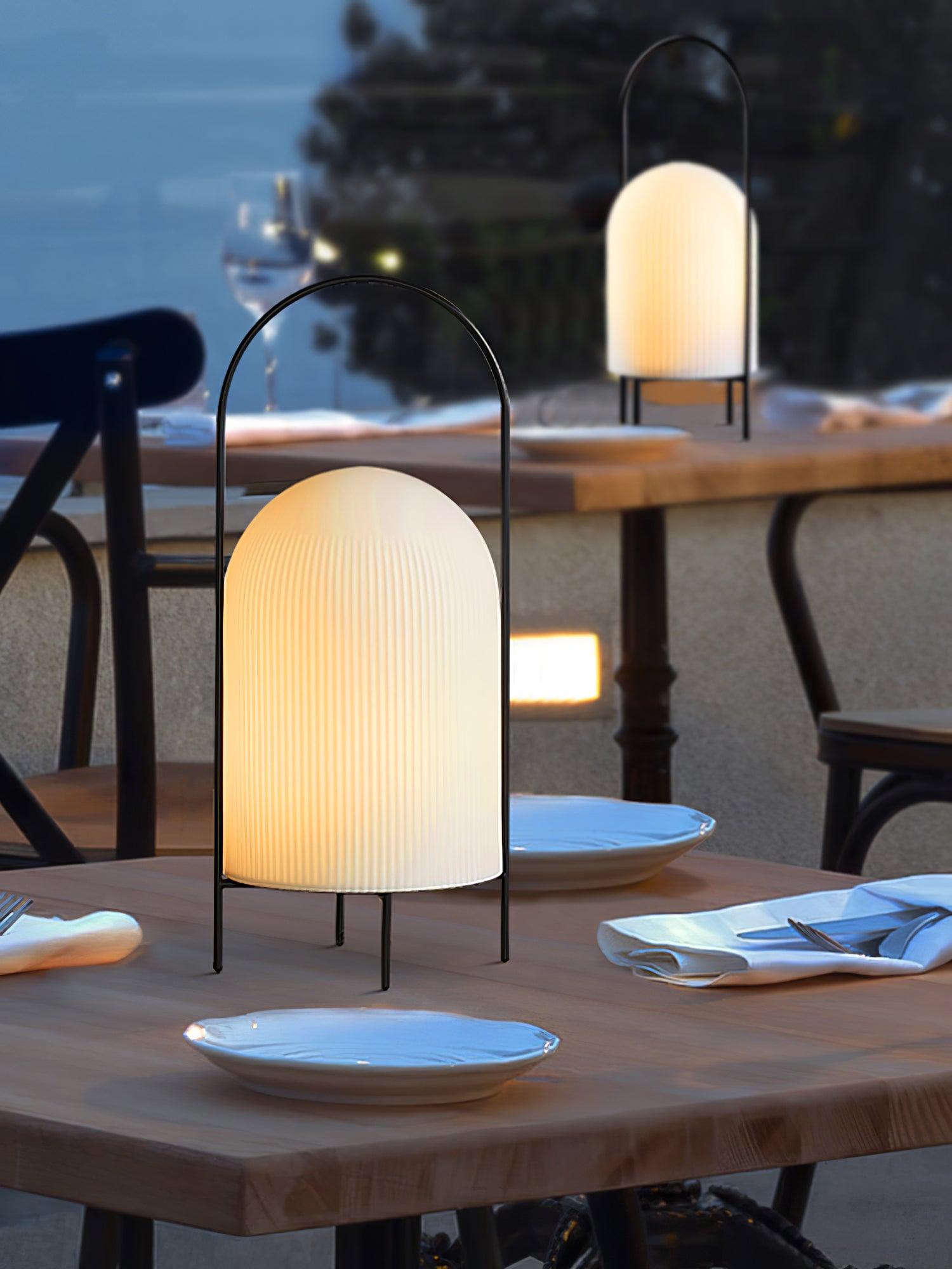 Modern Ghost Table Lamp - LED Night Light for Kids & Adults - Spooky Halloween Decor - Perfect for Bedroom, Nursery, and Home Decor