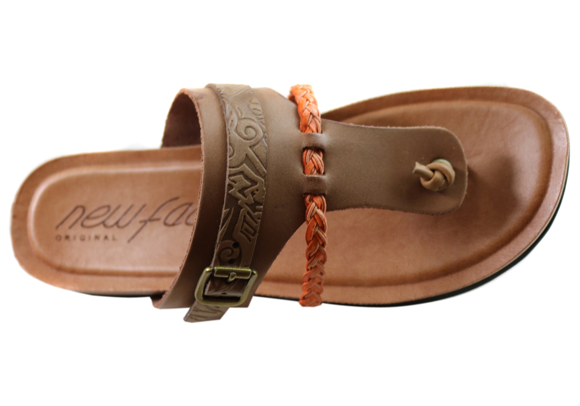 Women's Comfortable Leather Sandals - Handmade in Brazil - Casual Summer Flip Flops for Beach, Travel & Everyday Wear