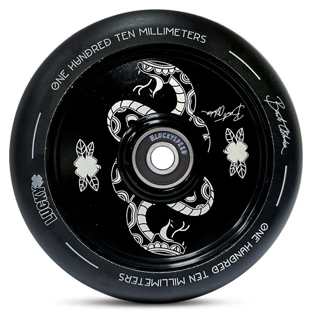 Lucky Bart Oskroba Signature Lunar Wheel - Premium Skateboard Wheels for Street & Park Riding - Perfect for Skaters & Longboarders