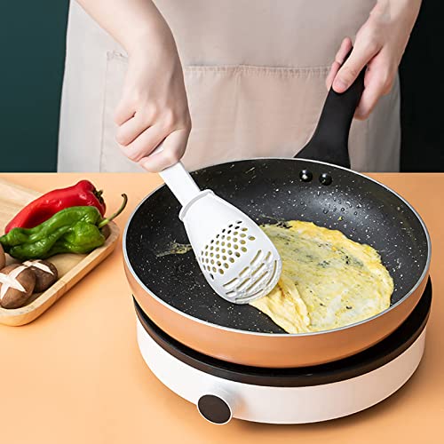 VALINK Non-Stick Multifunctional Kitchen Spoons & Colander Spatula - Safe Food Strainer Scoop for Cooking, Baking, and Frying - Ideal for Pans, Pots, and Everyday Kitchen Use