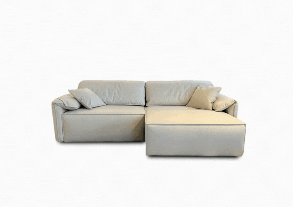Gio Italia Pagani Fabric Electric Power Recliner Sofa with Remote Control - Modern Comfort for Living Room, Home Theater, and Office Relaxation
