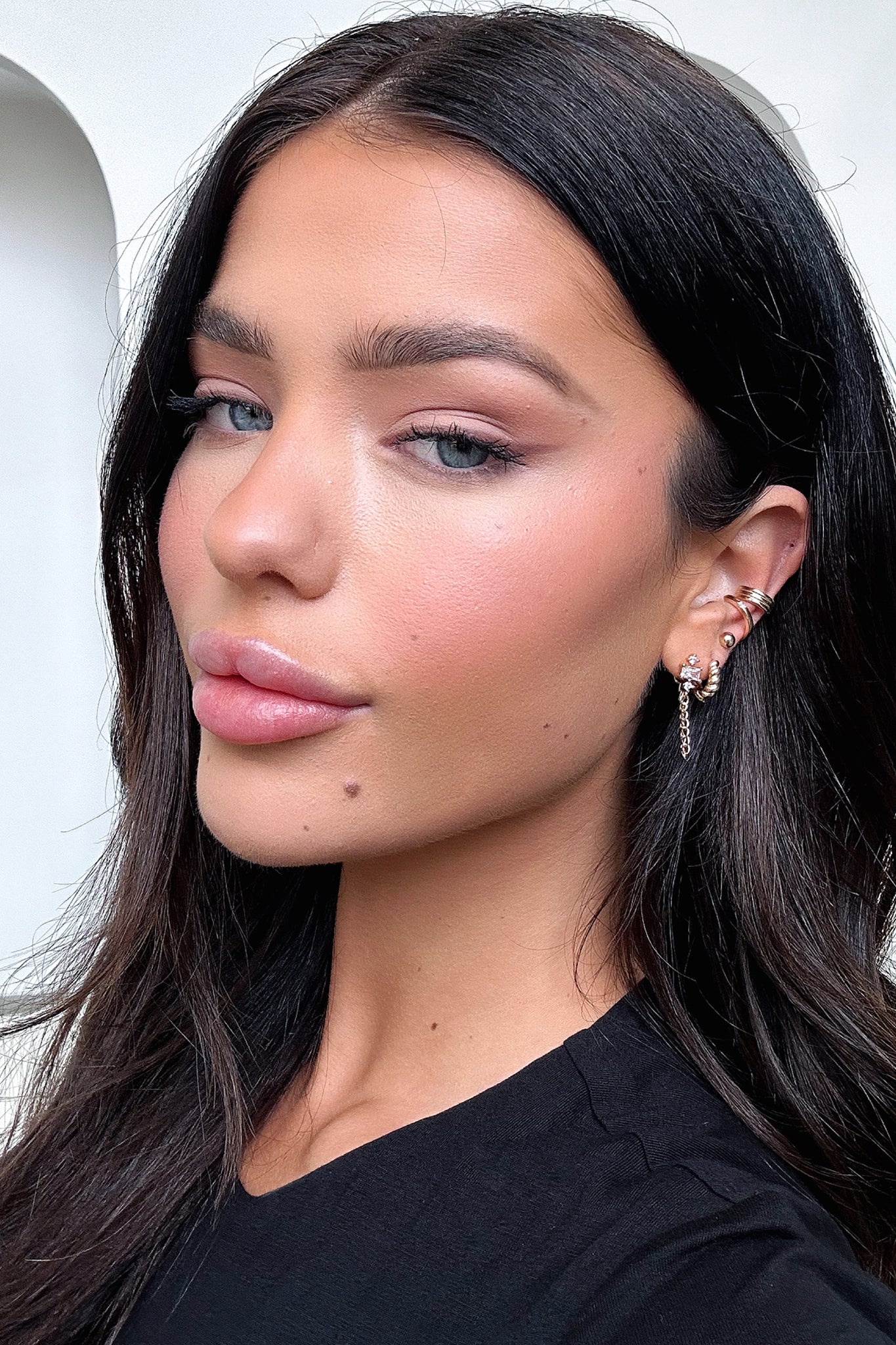 Levi Earrings 5 Pack - Gold Hoop Earrings for Women | Trendy & Stylish Jewelry Set for Everyday Wear, Parties & Gifts