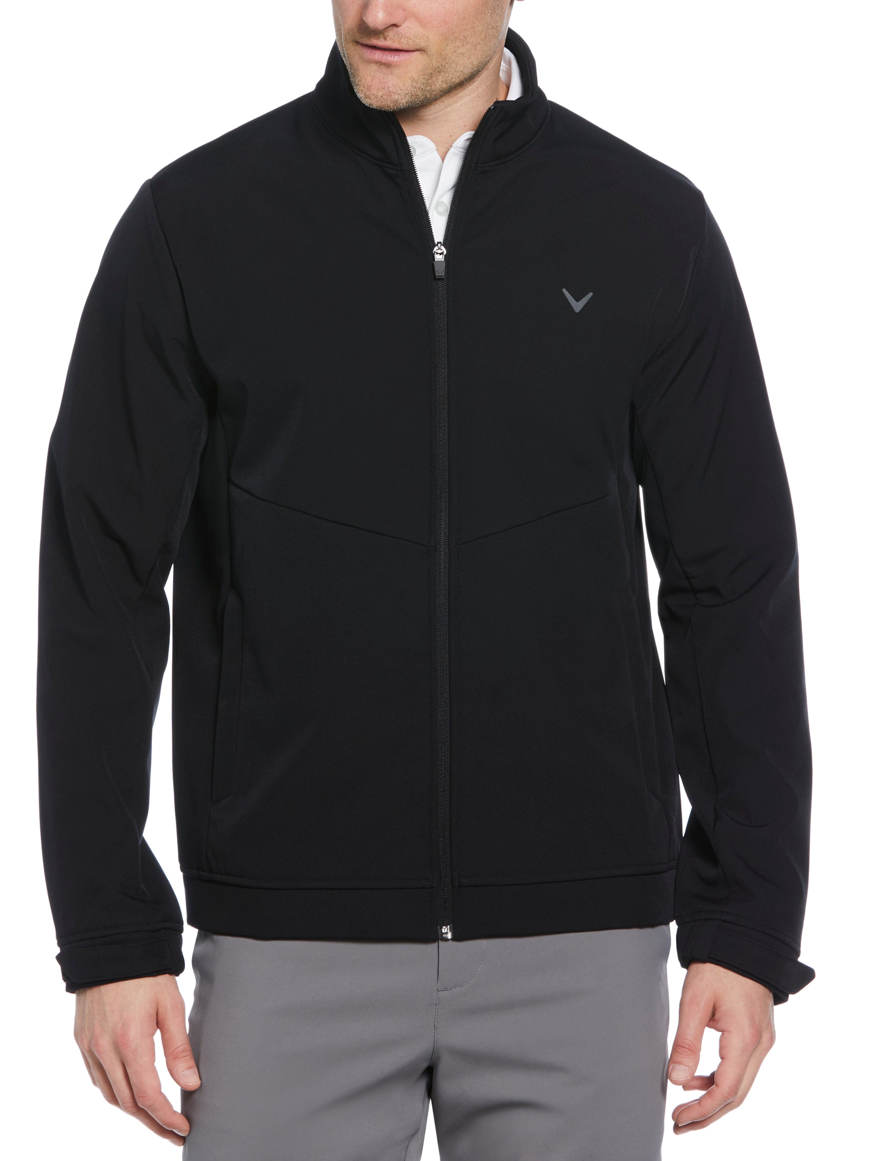Men's Lightweight Waterproof Full Zip Golf Jacket - Windproof & Breathable for Outdoor Sports, Golfing, Hiking & Casual Wear