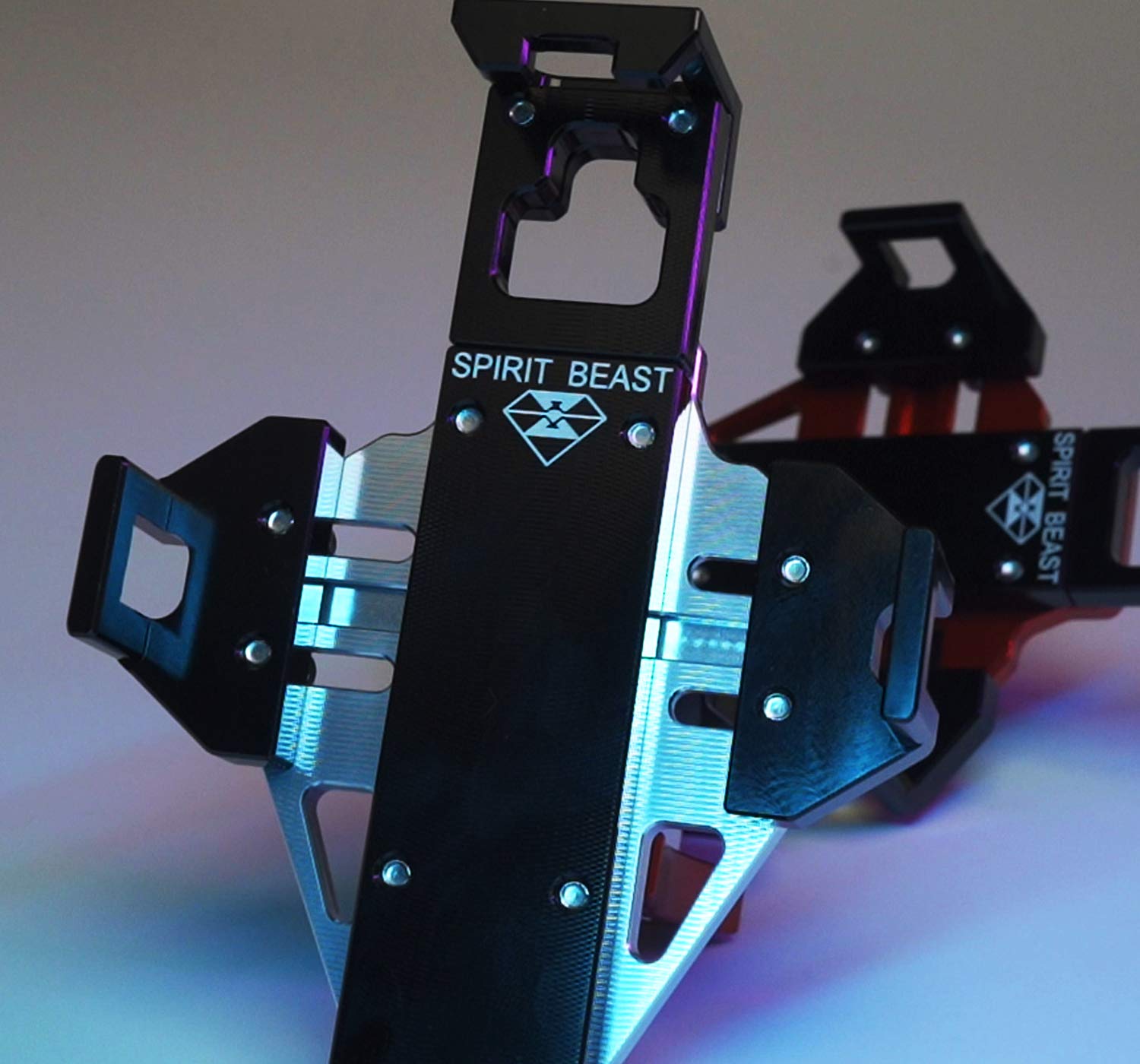 Sturdy Aluminum Motorcycle Phone Mount - Anti-Theft Handlebar Holder for Harley Davidson | Perfect for Road Trips & Commuting