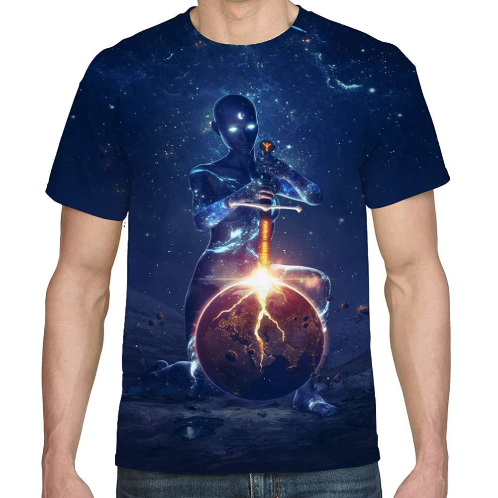 3D Printed Graphic T-Shirt for Men - Comfortable Cotton Tee with Unique Designs (Sizes S-3XL) | Casual Wear, Street Style, Gifts for Men