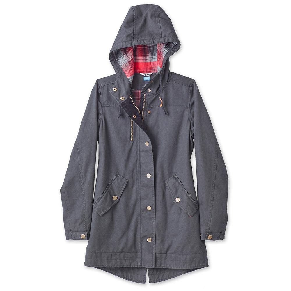 KAVU Sundowner Women's Lightweight Flannel Jacket - Soft Comfortable Outdoor Coat for Hiking, Camping & Fall Fashion