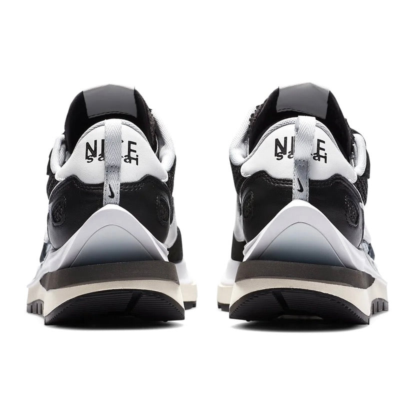 Nike Sacai x Vaporwaffle Sneakers - Black & Summit White Colorway | Men's & Women's Fashion Running Shoes for Streetwear & Casual Outfits