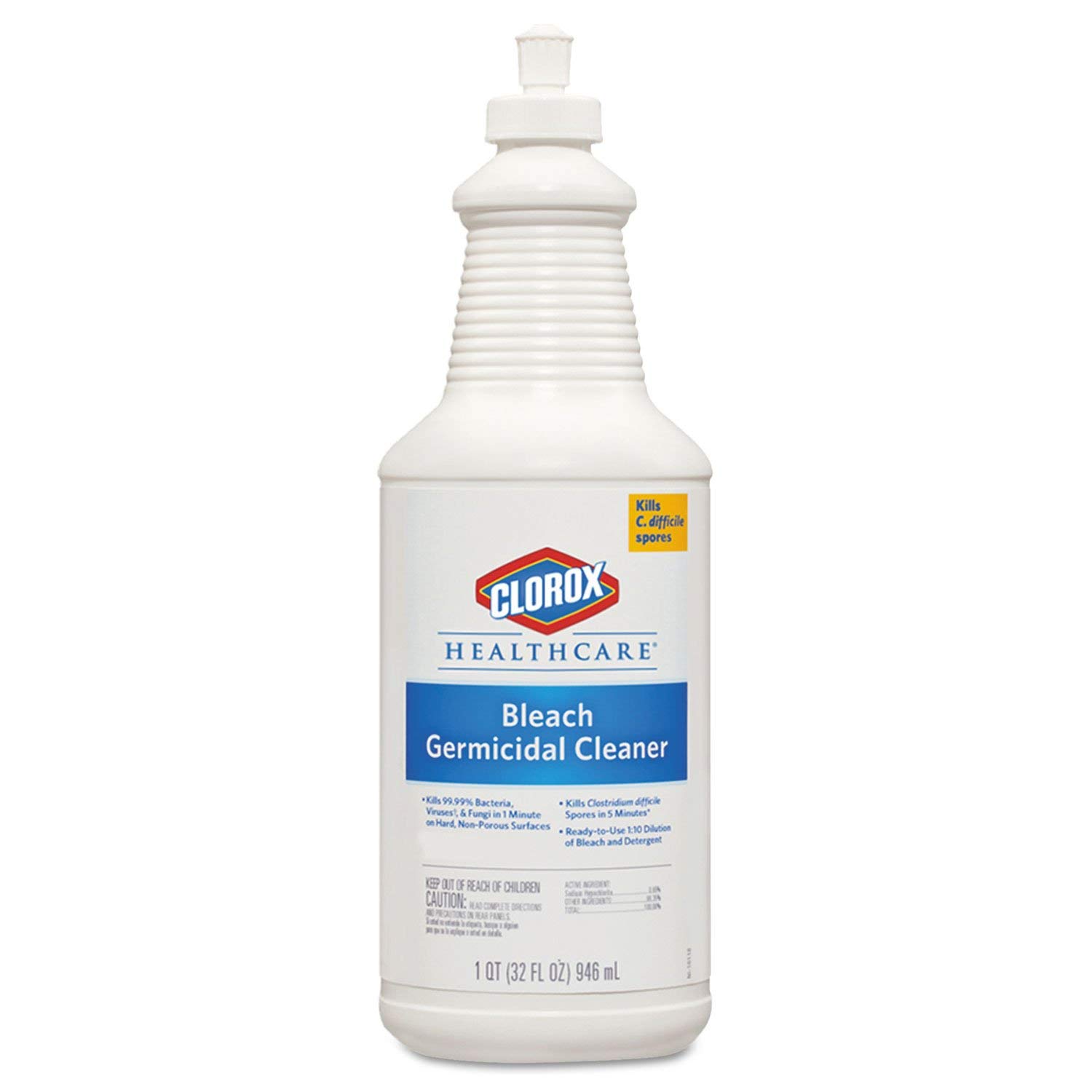 CLO68970 - Bleach Germicidal Cleaner Disinfectant Spray (32oz, 6-Pack Case) for Home, Hospital & Office Surface Sanitizing
