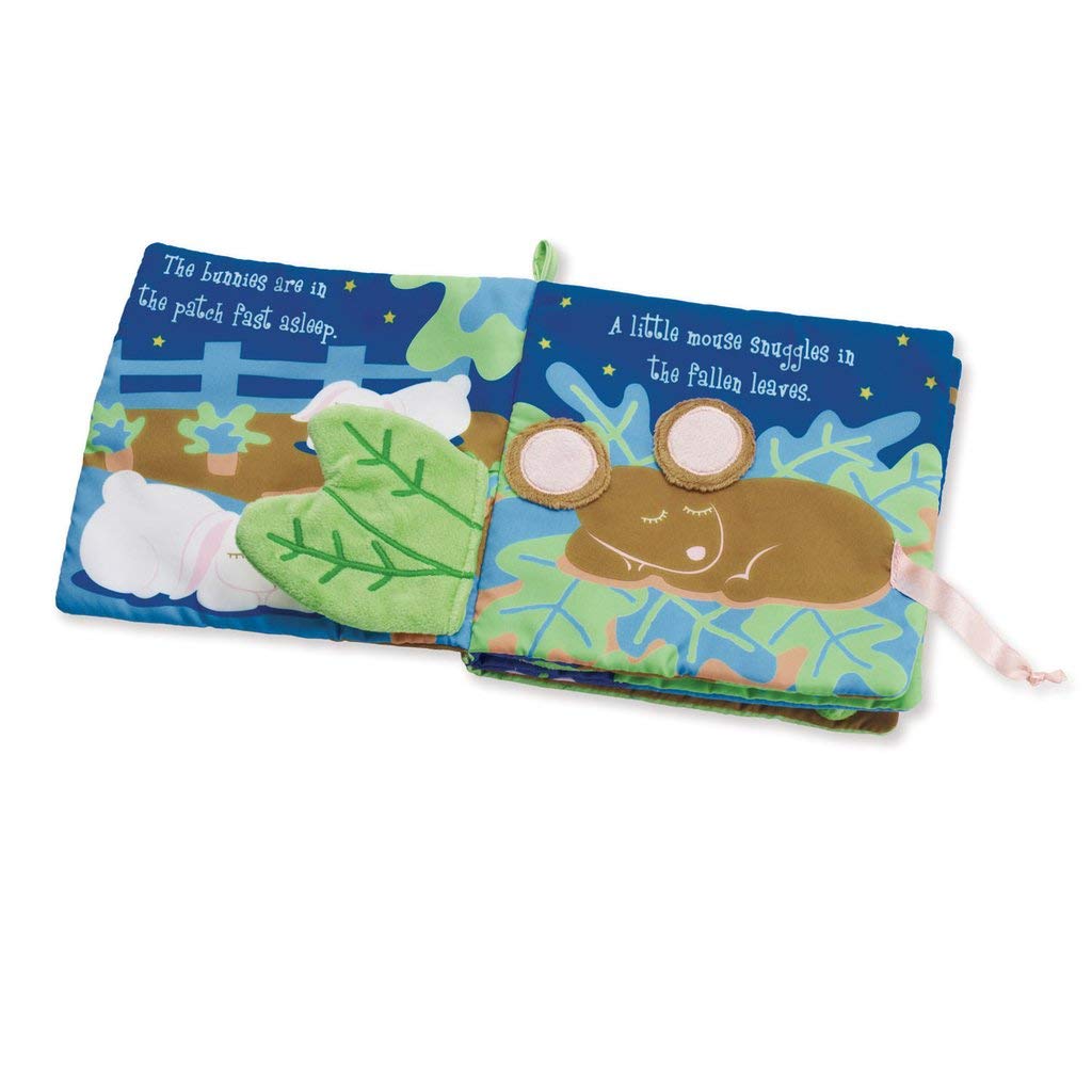 Manhattan Toy Snuggle Pods - Goodnight My Sweet Pea Interactive Baby Book | Soft Plush Toy & Storybook for Toddlers | Perfect Bedtime Story Gift for Newborns & Infants