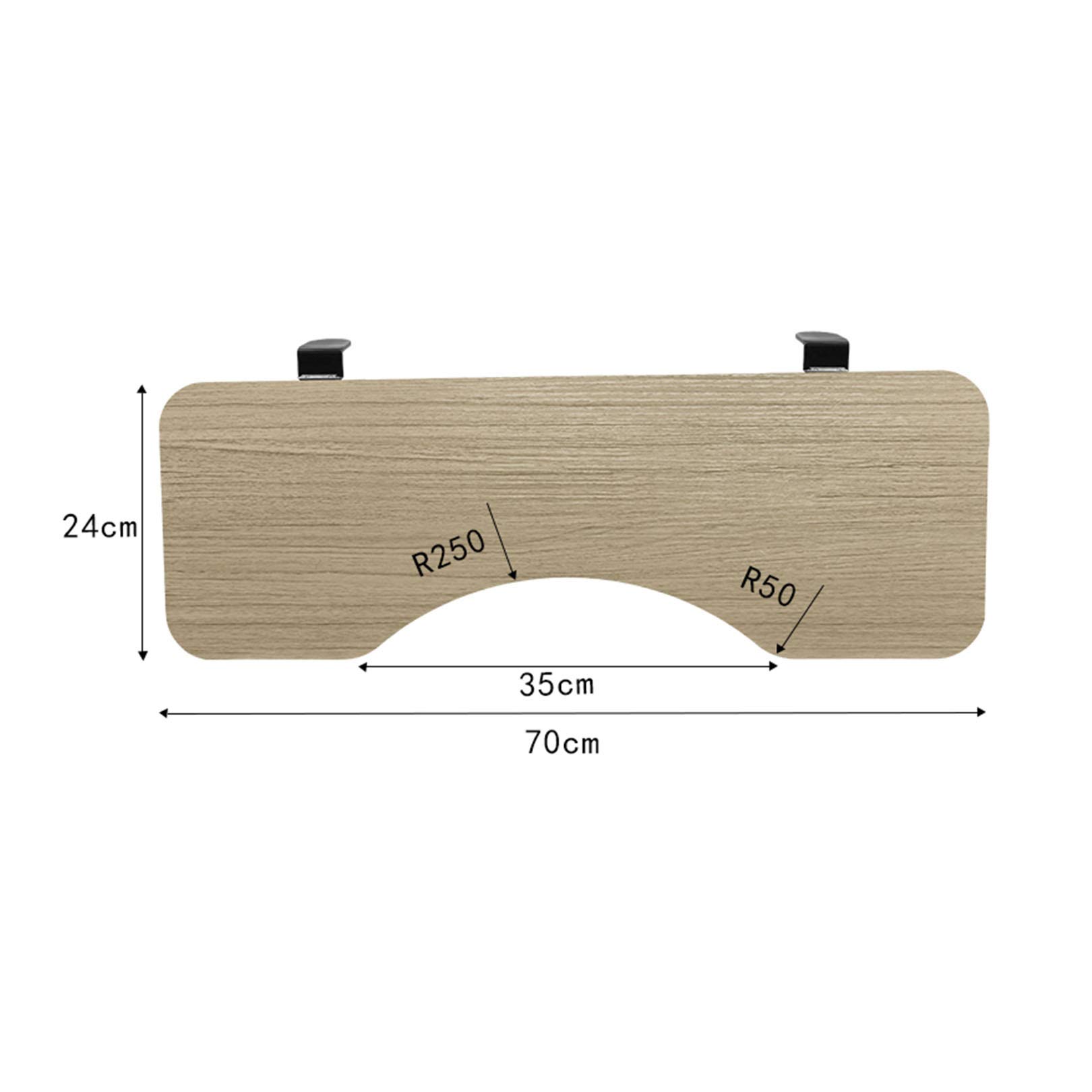 Ergonomic Computer Table Mount Arm Rest Shelf - Adjustable Keyboard & Mouse Support Bracket for Office Workstation - Reduce Wrist Pain & Improve Posture - Perfect for Home Office, Gaming Setup & Workspace Comfort