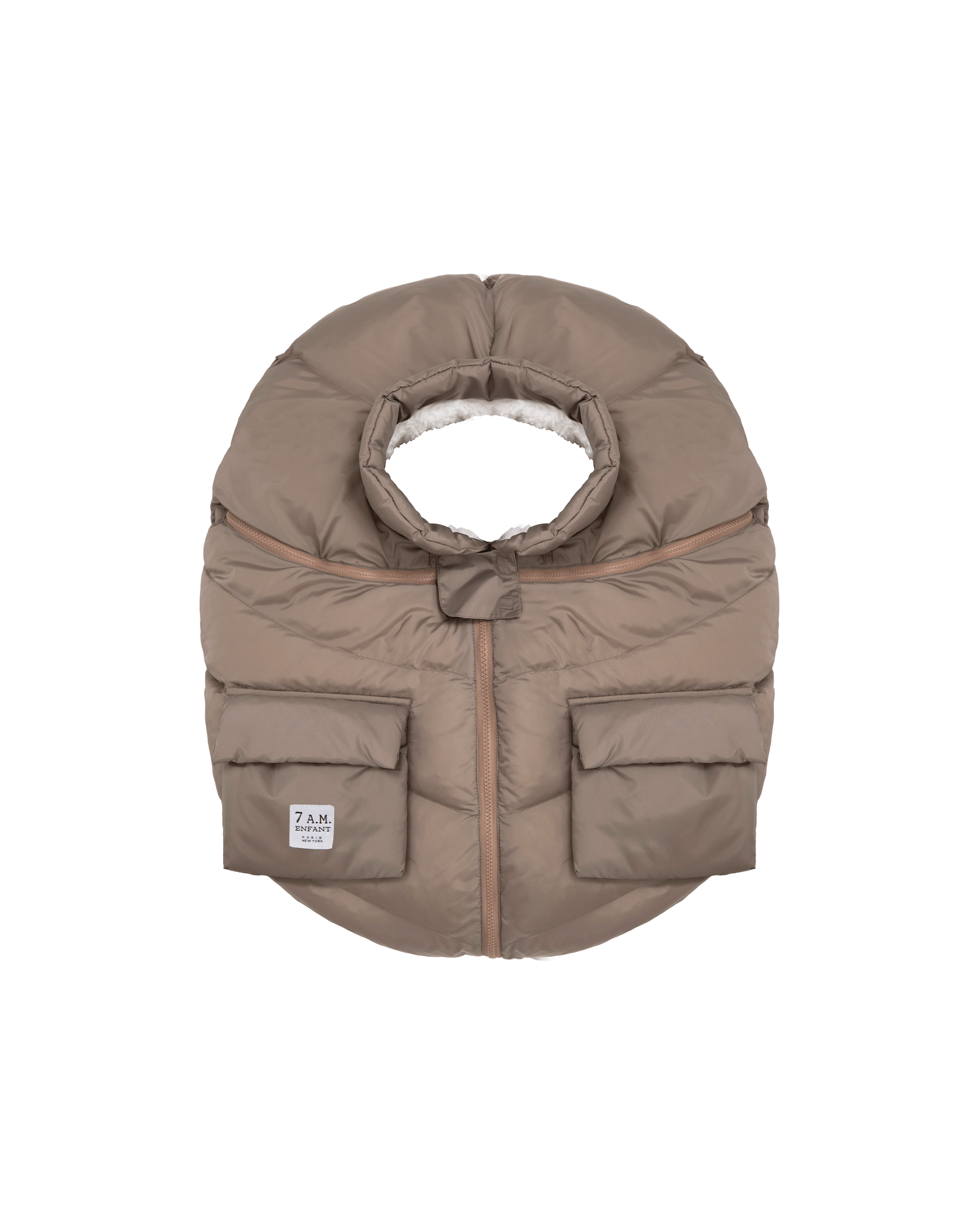 7AM Enfant Car Seat Cocoon for Babies 0-12 Months - Soft & Safe Infant Car Seat Cover for Newborns - Perfect for Winter Protection & Travel Comfort