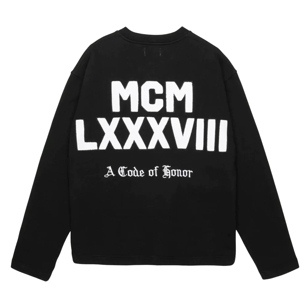 Campus Crew Black Sweatshirt - Comfortable & Stylish Unisex Pullover for College, School & Casual Wear