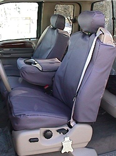 Premium Durafit Seat Covers for 2001-2007 Ford F250-F550 Super Cab - Waterproof Camo Front (40/20/40) & Rear (40/60 Split) Bench Seat Protection with Integrated Seat Belts | Perfect for Truck Enthusiasts, Off-Road Adventures & Work Vehicles