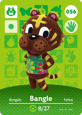Animal Crossing Amiibo Cards Series 1 - Bangle Character NFC Trading Cards for Nintendo Switch | Collectible Gaming Cards for Animal Crossing New Horizons, Perfect for In-Game Unlocks & Trading with Friends
