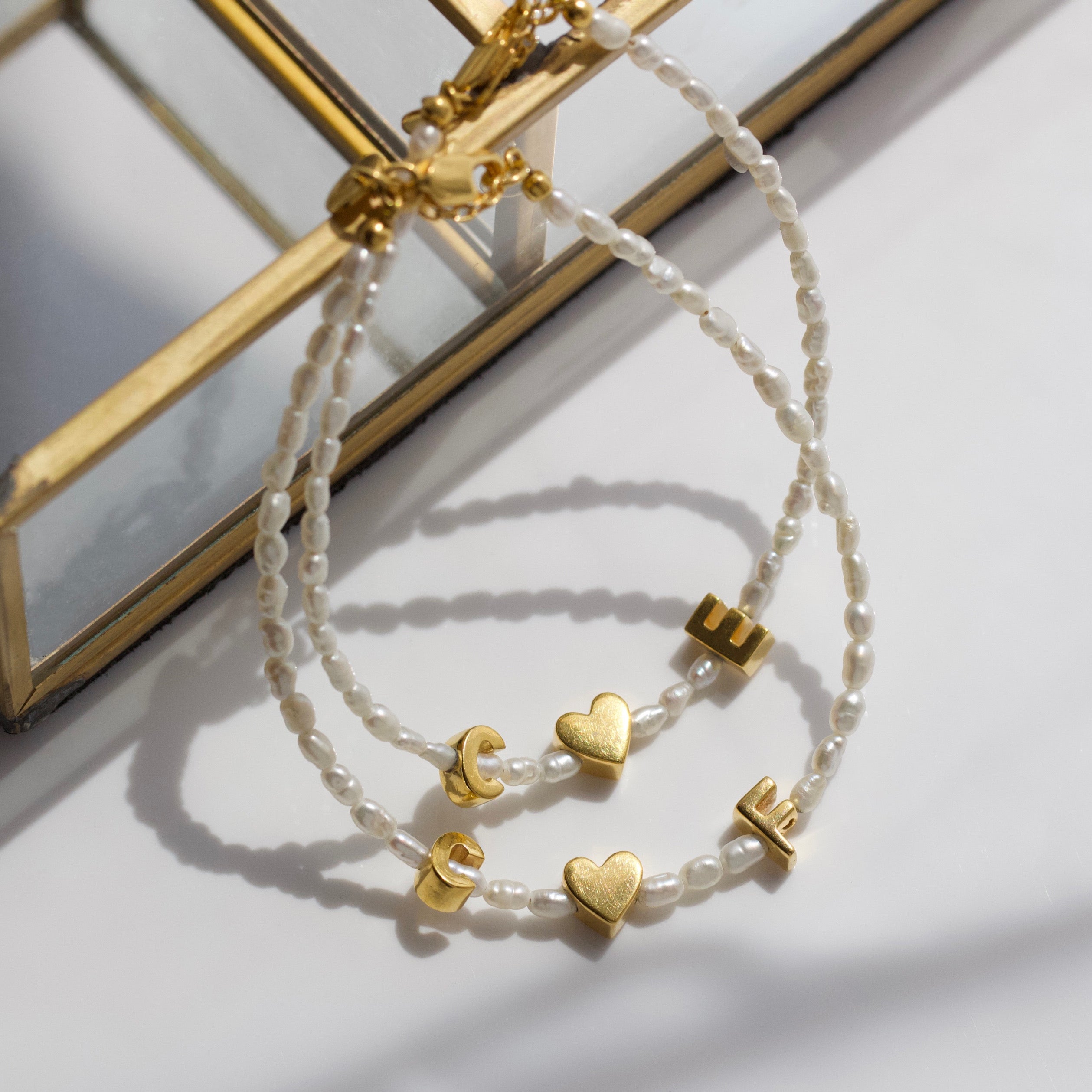 Custom Personalized Pearl Bracelet for Women - Elegant Handmade Jewelry Gift for Birthday, Anniversary & Special Occasions