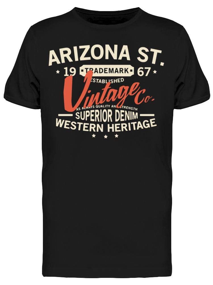Vintage Arizona State T-Shirt for Men - Comfortable Cotton Tee for Casual Wear, Outdoors & College Fan Gear