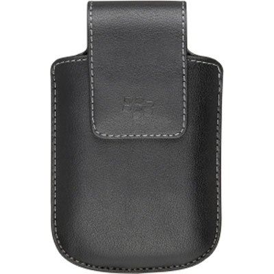 Original BlackBerry HDW-19869 Genuine Leather Swivel Holster Case - Perfect for Business Professionals & Office Use