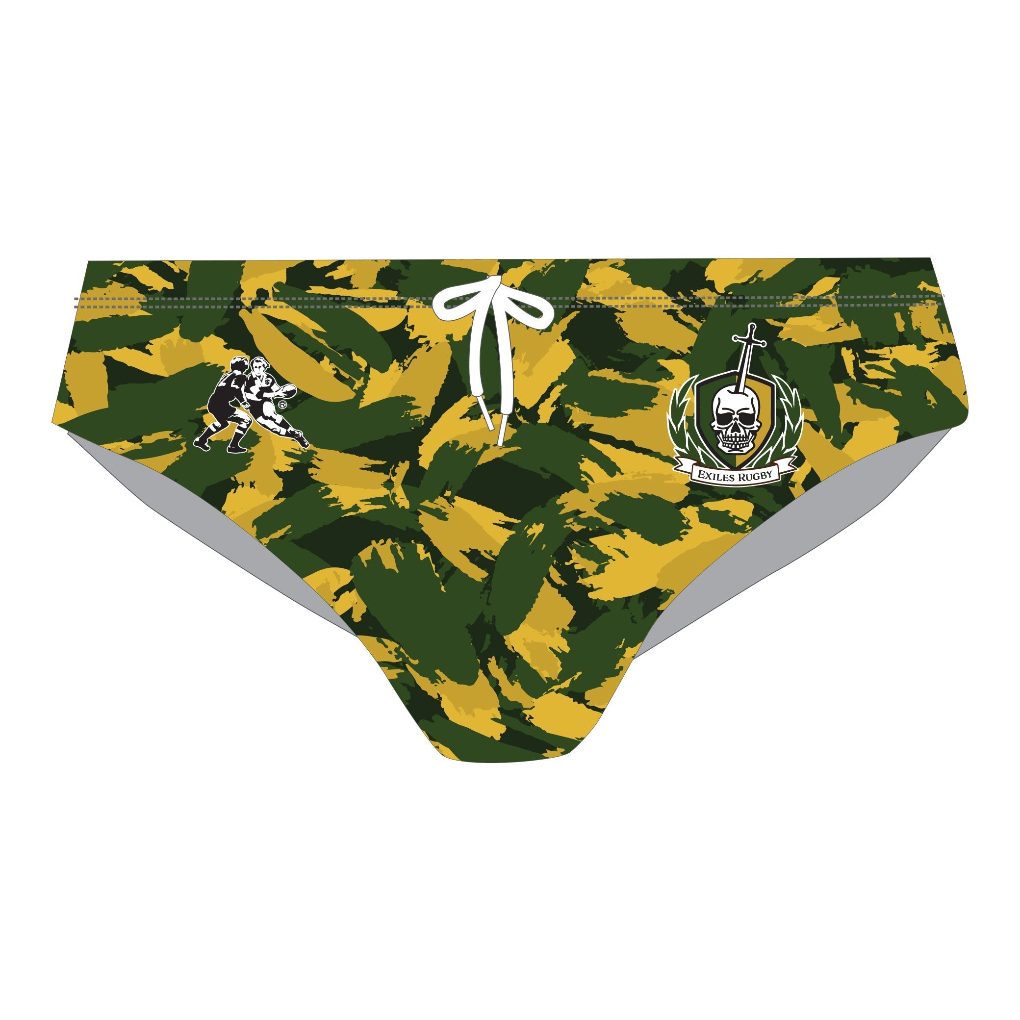 Exiles RFC Ruck Sack Sport Brief - Breathable Quick-Dry Rugby Underwear for Men - Perfect for Rugby Training, Gym Workouts & Outdoor Sports
