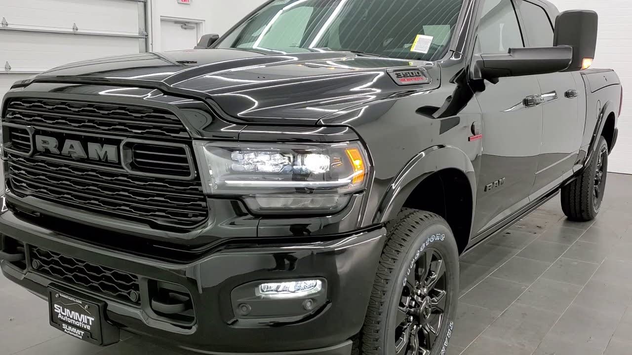 LED Fog Lights Kit for 2019-2024 Ram 2500 3500 - OE Style Clear Lens, Built-In LED, Mounting Brackets & Wiring Harness - Perfect for Off-Roading, Night Driving & Bad Weather Conditions