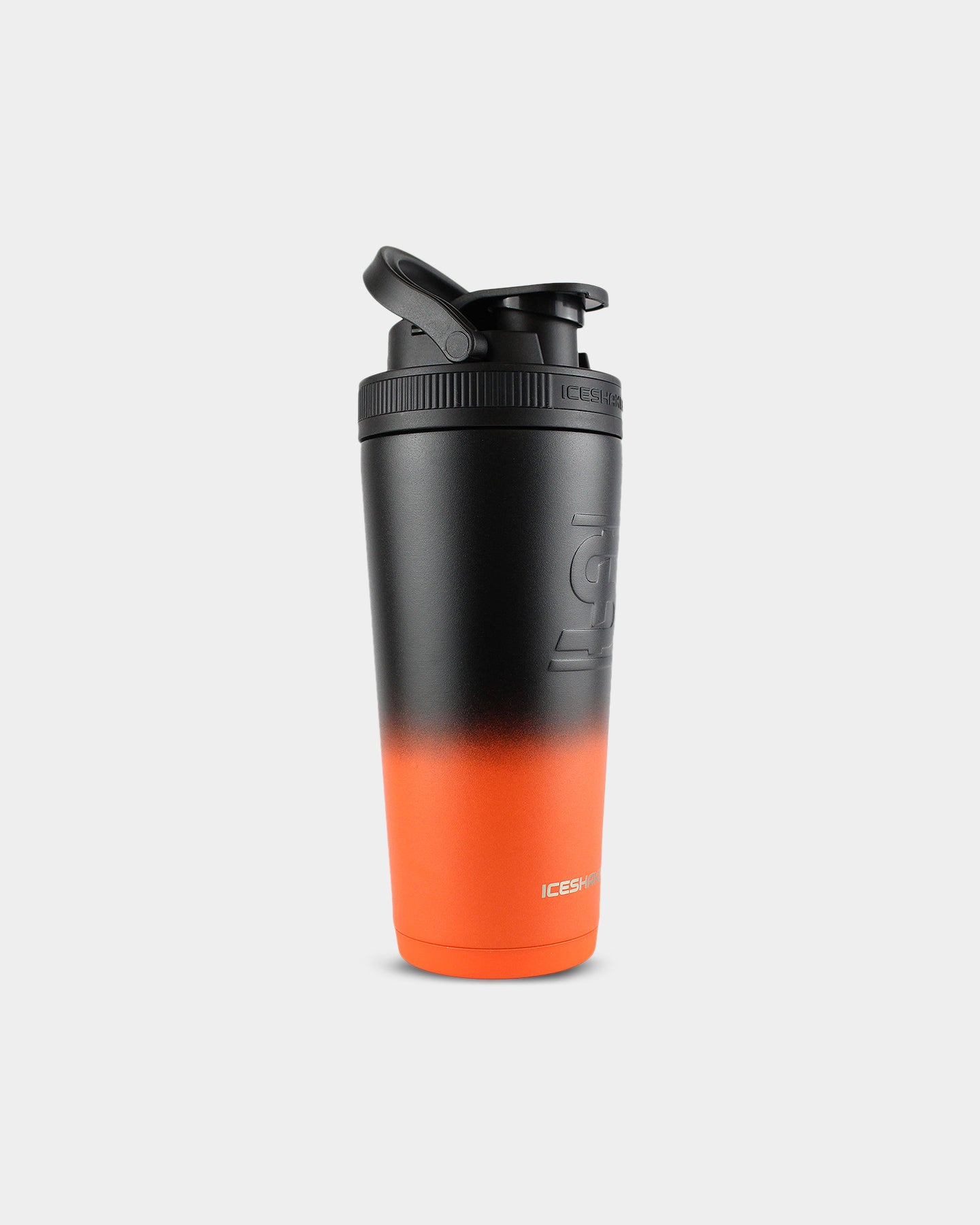 Orange Black Ombre
