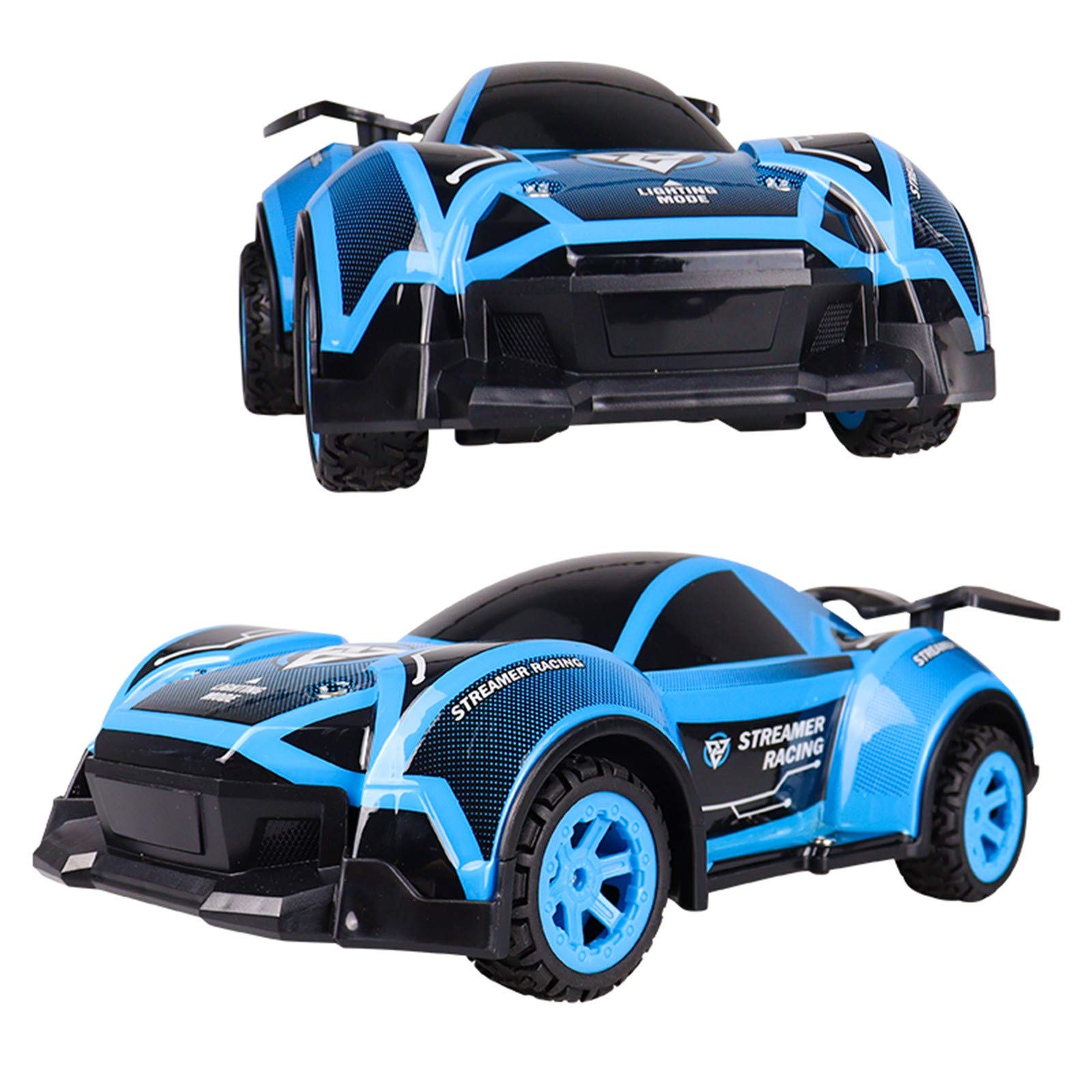 2.4GHz Remote Control Car with Cool LED Lights, Music, 4WD Off-Road Drift Racing - Electric Toy Car for Kids & Adults - Perfect for Indoor & Outdoor Play, Birthday Gifts, Racing Competitions