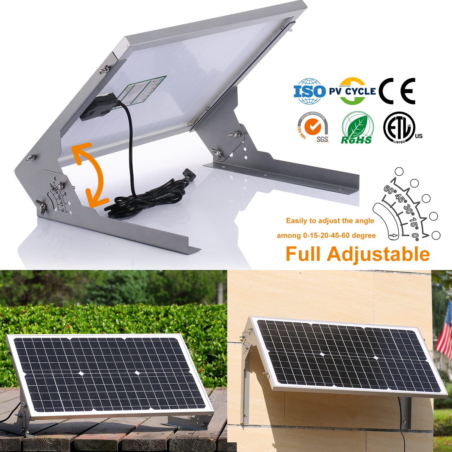 SUNER POWER 30W 12V Solar Panel Kit with MPPT Charge Controller - Waterproof Solar Battery Charger & Maintainer for Car, Boat, RV, Marine, Trailer - Perfect for Off-Grid Power & Outdoor Adventures