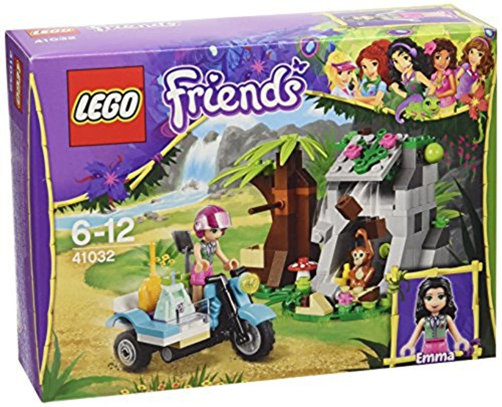 LEGO Friends 41032 First Aid Jungle Bike Building Toy Set for Kids - Emergency Rescue Adventure Play for Girls & Boys Ages 6-12 | Perfect for Creative Play, Birthday Gifts & STEM Learning
